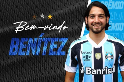 futebol, grêmio, martin benitez