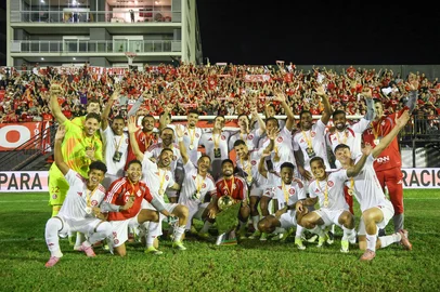 PELOTAS, RS, BRASIL, 06-05-2026: Brasil de Pelotas vs Internacional pela Recopa Gaúcha, no Bento Freitas. Inter campeão da Recopa Gaúcha 2026. Foto: Ricardo Duarte/SC Internacional<!-- NICAID(16280347) -->
