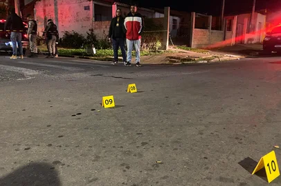 24/05/2025 - três homens morrem em confronto com a Policia no bairro Guajuviras em Canoas<!-- NICAID(16045009) -->