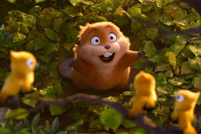 Cara de Um, Focinho de Outro (Hoppers, 2026), filme de Daniel Chong. 30º longa-metragem da Pixar<!-- NICAID(16237095) -->