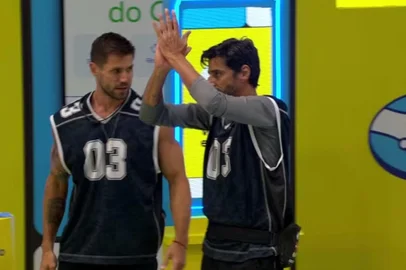 Com mais 13 horas de duração, Alberto Cowboy e Jonas Sulzbach foram os últimos participantes a deixar a prova do líder do BBB 26. A dinâmica desta semana exigiu resistência dos brothers e sisters e foi disputada em duplas.<!-- NICAID(16239684) -->