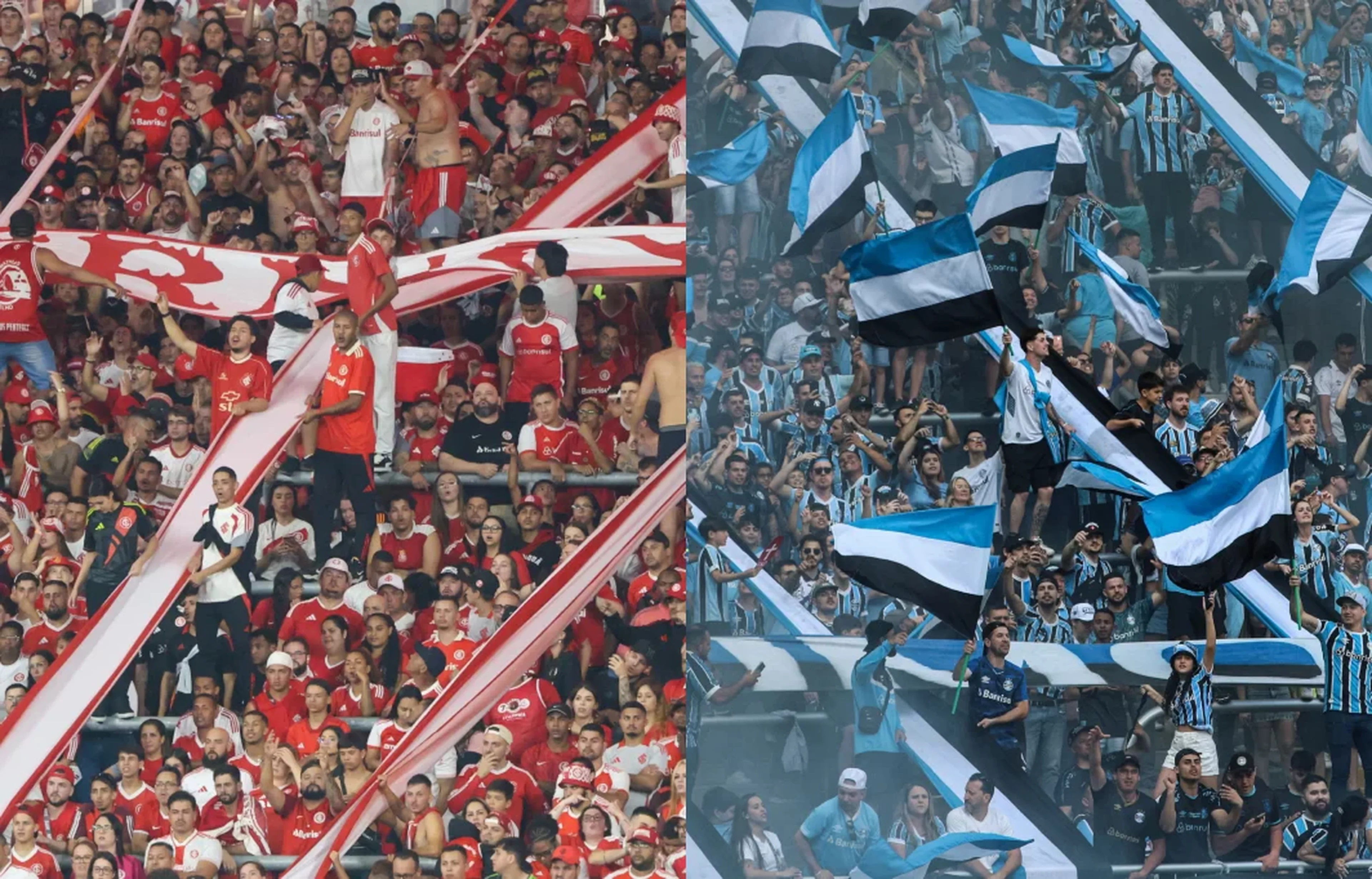 Montagem fotos Ricardo Duarte e Duda Fortes / Inter e Agência RBS