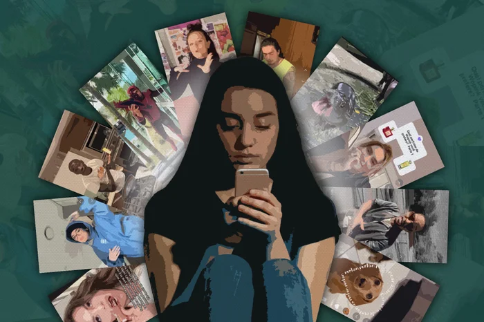 Arte de Carlos Garcia sobre fotos de New Africa / Adobe Stock/TikTok