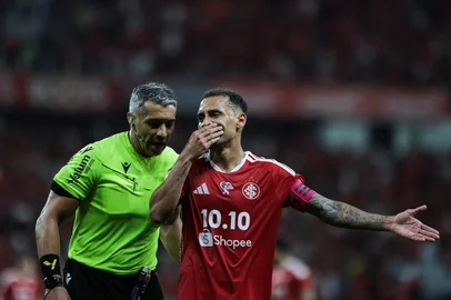 PORTO ALEGRE, RS, BRASIL, 07-10-2026: Internacional vs Corinthians, no Beira-Rio, pelo Brasileirão Série A 2026. Foto: Renan Mattos/Grupo RBS<!-- NICAID(16382851) -->