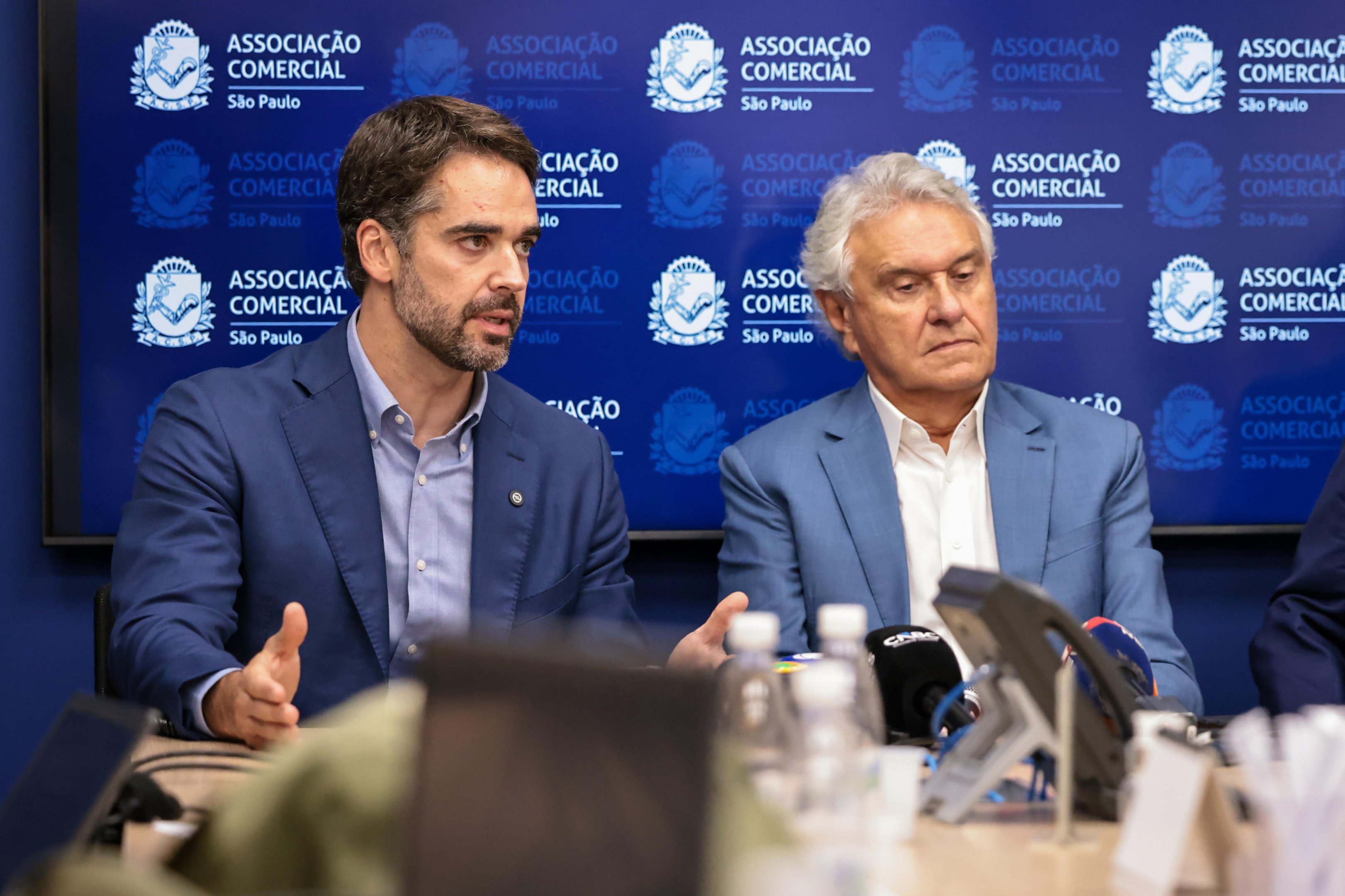 Primeiro discurso de Ronaldo Caiado mostra que Eduardo Leite tinha raz&atilde;o