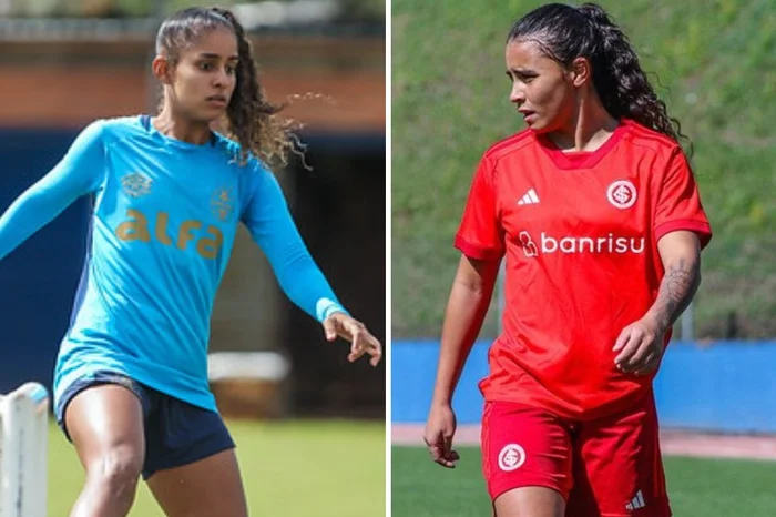 Caroline Motta/Grêmio / Juliana Zanatta/Inter Caroline Motta/Grêmio / Juliana Zanatta/Inter