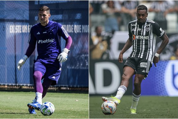 Rafael Cabral e Edenilson, reforços do Grêmio