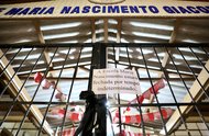 Estação, RS, Brasil, 08-07-2025– Ataque a faca em escola municipal deixa uma criança morta e outras três pessoas feridas na manhã desta terça-feira (8), em Estação, no norte do Rio Grande do Sul. O crime ocorreu por volta das 10h na Escola Maria Nascimento Giacomazzi, no centro da cidade. Foto: Jefferson Botega/Agência RBSIndexador: jeff botega<!-- NICAID(16076202) -->