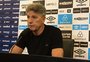 Renato fala sobre desempenho do Grêmio fora de casa e exalta ponto conquistado: "Vai fazer diferença lá na frente"