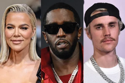 Khloe Kardashian, Diddy e Jusrin Bieber<!-- NICAID(15880674) -->