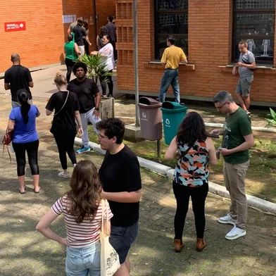 Primeira etapa do 2º Concurso Público Nacional Unificado (CPNU) movimenta algumas instituições de ensino, na tarde deste domingo (5), em Porto Alegre. No Campus da Uniritter Unidade Fapa, na zona leste da Capital, os candidatos aguardam o começo do exame. <!-- NICAID(16139565) -->