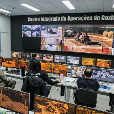 CAXIAS DO SUL, RS, BRASIL, 07/07/02025. Coletiva de imprensa apresenta números da segurança em Caxias do Sul. O município apresentou queda em indicadores relacionado a roubos e crimes contra a vida no primeiro semestre de 2025, na comparação com o mesmo período do ano passado (Neimar De Cesero/Agência RBS)Indexador: Neimar De Cesero<!-- NICAID(16075001) -->