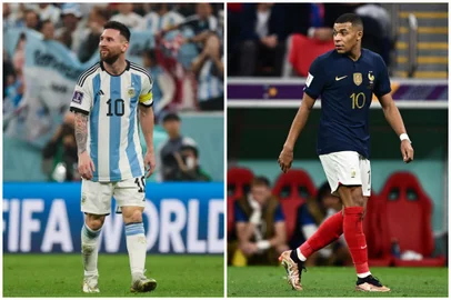 Messi e Mbappe