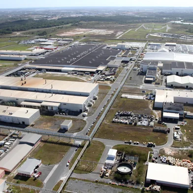 VISTA AÉREA DO POLO INDUSTRIAL DE CAMAÇARIBrasil, Camaçari, BA. 20/12/2012. Vista aérea da planta industrial da Ford, localizada no Pólo Industrial de Camaçari, na região metropolitana de   Salvador. - Crédito:Vaner Casaes/BAPRESS/AE/Código imagem:131357Editoria: ECOLocal: CAMACARIIndexador: Vaner CasaesFonte: BAPFotógrafo: BAPRESS<!-- NICAID(14688079) -->
