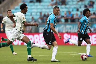 PORTO ALEGRE, RS, BRASIL, 15-02-2026. GREMIO X JUVENTUDE pelo gauchão 2026. Foto Jonathan Heckler/agência RBS<!-- NICAID(16225958) -->