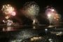 *** Ano Novo - AP ***Chegada do Ano Novo.Show de fogos de artifício na praia de Copacabana, no Rio de Janeiro. Fonte: AP Fotógrafo: Silvia Izquierdo<!-- NICAID(1049348) -->