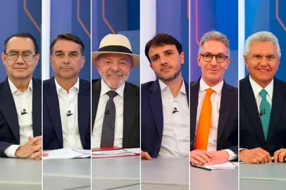 Manoella Mello / TV Globo / Divulgação Candidados à presidência em 2026<!-- NICAID(16358409) -->