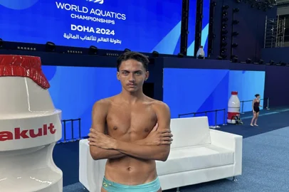 Bernardo Santos, nado artístico