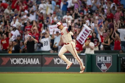 Shohei Ohtani assinou maior contrato da história do esporte<!-- NICAID(15622441) -->