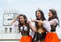 FOTOS: com novos trajes, rainha e princesas da Festa da Uva participam de ensaio em cartões-postais de Caxias