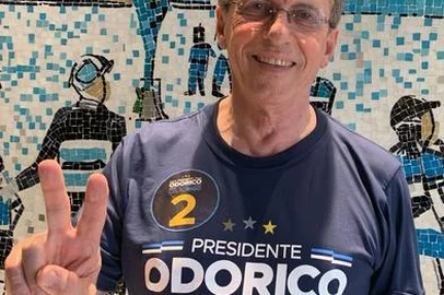 Ronaldo Bernardi / Agencia RBS Eleição presidencial do Grêmio: candidato Odorico Romani, da Chapa 2<!-- NICAID(16163606) -->