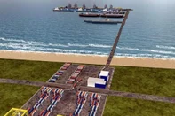 Projeto para o futuro Porto Litoral Norte, que poderá ser construído na localidade de Arroio Seco, município de Arroio do Sal.<!-- NICAID(14848816) -->