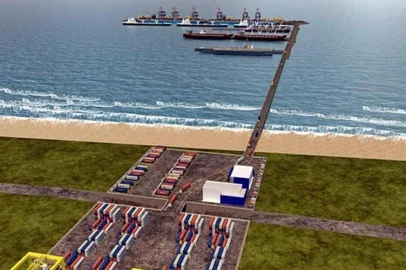 Projeto para o futuro Porto Litoral Norte, que poderá ser construído na localidade de Arroio Seco, município de Arroio do Sal.<!-- NICAID(14848816) -->