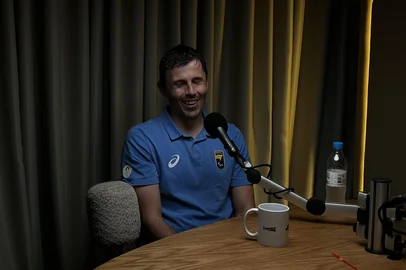 Ricardinho Alves sendo entrevistado no programa Potter Entrevista, de Luciano Potter.<!-- NICAID(16338361) -->
