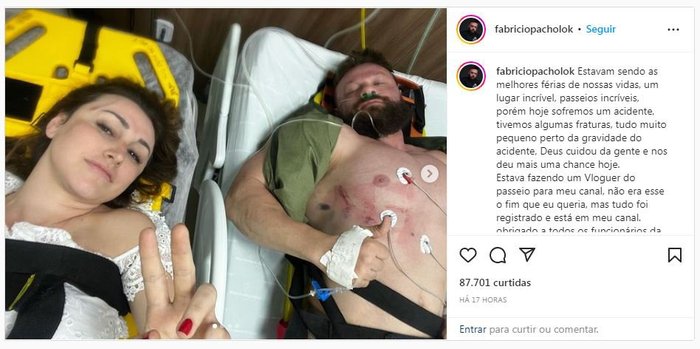 @fabriciopacholok / Instagram / Reprodução @fabriciopacholok / Instagram / Reprodução