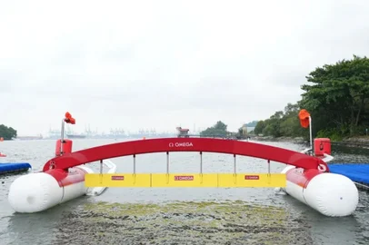 Ilha Sentosa, Cingapura, maratona aquática