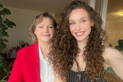 Atriz Maidê Mahl e a mãe, Nélia Schwinn<!-- NICAID(15860696) -->