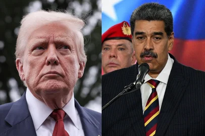 EUA deslocam navios de guerra para a costa da Venezuela e governo Trump diz que vai usar "toda a força" contra Maduro<!-- NICAID(16105237) -->
