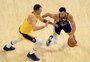 Sem LeBron James na estreia da NBA, Warriors vencem os Lakers e ofuscam brilho de Doncic
