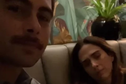 Rafa Vitti publica vídeo de Tata Werneck cochilando em jantar: "Dormiu no date"<!-- NICAID(15431603) -->