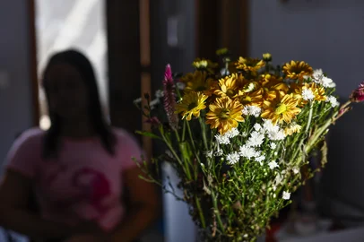 PORTO ALEGRE, RS, BRASIL, 06-02-2026: Vítima de violência doméstica tem 15 medidas protetivas contra o ex-marido, e pelo menos 9 delas foram descumpridas. Fotos: Duda Fortes/Agencia RBS<!-- NICAID(16220172) -->