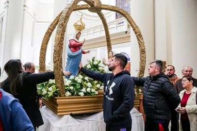 146ª romaria de Caravaggio deve levar 100 mil pessoas ao santuário em Farroupilha a partir deste sábado<!-- NICAID(16045012) -->