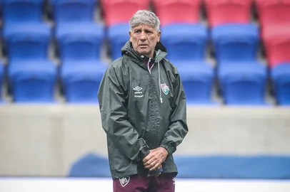 Renato Portaluppi em treino do Fluminense no Mundial de Clubes<!-- NICAID(16061305) -->