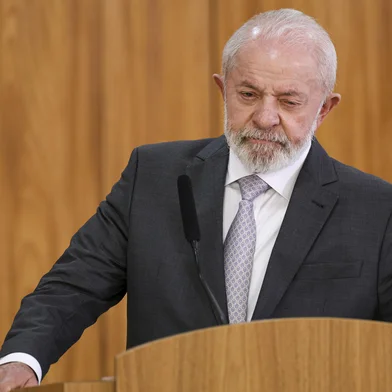BrasÃ­lia (DF), 19/02/2025 - O presidente Luiz InÃ¡cio Lula da Silva durante entrevista coletiva e cerimÃ´nia de assinatura de acordos com Portugal nos setores de saÃºde, ciÃªncia e tecnologia e seguranÃ§a pÃºblica. Foto: Marcelo Camargo/AgÃªncia BrasilBrasília (DF), 19/02/2025 - O presidente Luiz Inácio Lula da Silva durante entrevista coletiva e cerimônia de assinatura de acordos com Portugal nos setores de saúde, ciência e tecnologia e segurança pública. Foto: Marcelo Camargo/Agência BrasilLocal: BrasÃ­liaIndexador: Marcelo Camargo/AgÃªncia BrasilFonte: AgÃªncia Brasil/Empresa Brasil dFotógrafo: Reporter Fotografico<!-- NICAID(15979955) -->