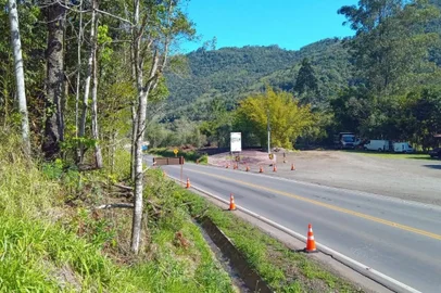 Pórtico que vai substituir pedágio de Flores da Cunha ficará próximo à ponte sobre o Rio das Antas, em Antônio Prado<!-- NICAID(15527777) -->