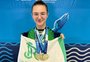 Atleta do Recreio da Juventude conquista três ouros no Brasileiro de Natação Paralímpica sub-20