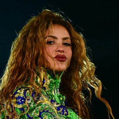 Colombian singer Shakira performs during a free concert at Copacabana beach in Rio de Janeiro, Brazil on May 2, 2026. (Photo by Pablo PORCIUNCULA / AFP)Editoria: ACELocal: Rio de JaneiroIndexador: PABLO PORCIUNCULASecao: musicFonte: AFPFotógrafo: STF<!-- NICAID(16277655) -->