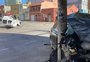 Colisão entre dois veículos bloqueia cruzamento no Centro de Pelotas; veja vídeo