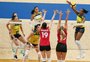 Seleção brasileira feminina de vôlei derrota o Canadá na estreia da Liga das Nações