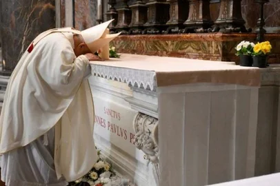Celebração de homenagem aos 20 anos da morte do Papa João Paulo II<!-- NICAID(16008558) -->