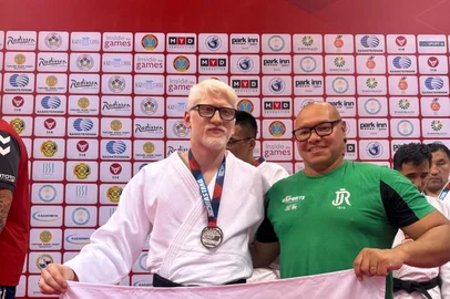 Marcelo Casanova é vice-campeão no Mundial Paralímpico de Judô. Na competição por equipes, o caxiense conquistou a prata na principal competição da temporada<!-- NICAID(16037894) -->