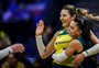 Brasil vence a Alemanha na Liga das Nações de vôlei feminino