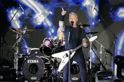 Porto Alegre, RS, Brasil, 05/05/2022 - Show da banda Metallica na Fiergs, em Porto Alegre. Foto: Jonathan Heckler/Agência RBS<!-- NICAID(15088667) -->