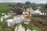 Apreensão de agrotóxicos em Augusto Pestana<!-- NICAID(16084011) -->