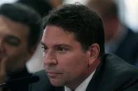 Deputado delegado Alexandre Ramagem (PL-RJ), ex-policial federal e ex-chefe da Abin.<!-- NICAID(15659823) -->