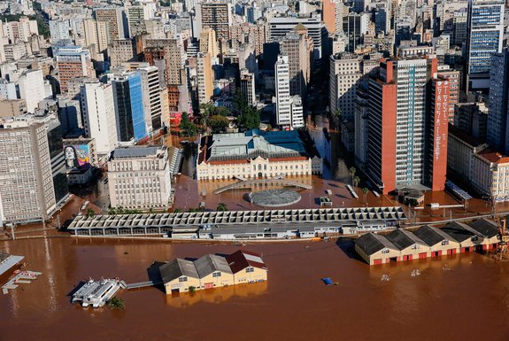 PORTO ALEGRE, RS, BRASIL - Situação da Capital, durante a cheia que atinge o Rio Grande do Sul. FOTO: DUDA FORTES, AGÊNCIA RBS<!-- NICAID(15756949) -->